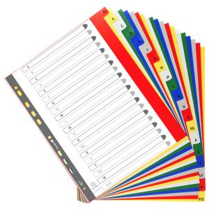 Kunststoff-Register, A-Z, DIN A4+, 20-teilig EXACOMPTA 90E (3130630000907)