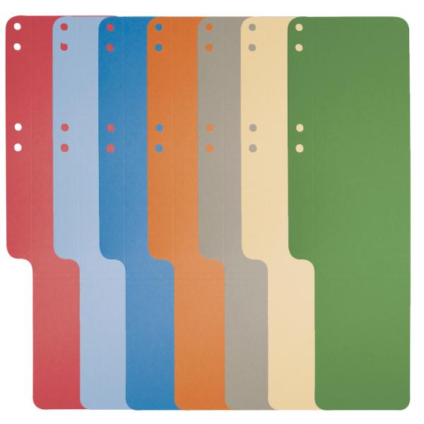 Aktenschwänze, Karton, 100 Stück, elfenbein EXACOMPTA 13722B (4010900137221)