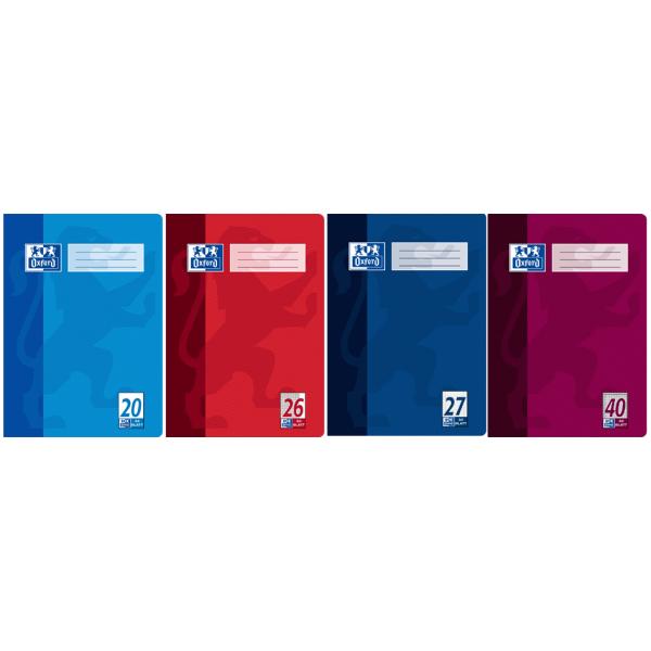 Schulheft, DIN A4, Lineatur 25 / liniert, 32 Blatt Oxford 100050329 (4006144935068)