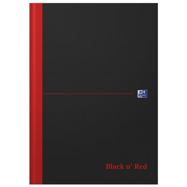 Black n' Red Notizbuch - gebunden, DIN A4, kariert Oxford 400047607 (5904017027669)