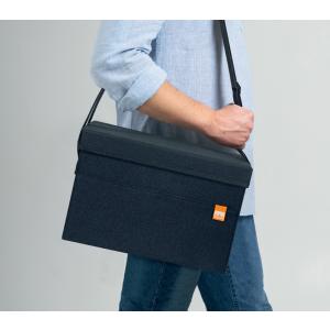 Weißwandtafel-Zubehörtasche, bestückt, anthrazit nobo 1915711 (5028252643559)