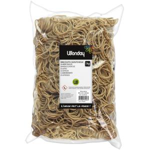 Gummibänder, natur, Breite: 10 mm, Großpackung Wonday FEL200303 (3701254705204)