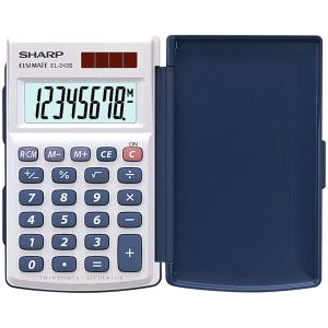 SHARP Taschenrechner EL-243 S, Solar-/ Batteriebetrieb EL-243S (4974019009575)