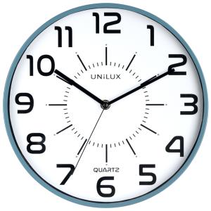 Wanduhr POP  28 cm leises Quarzuhrwerk schwarz UNILUX 400094281 (3595560022496)
