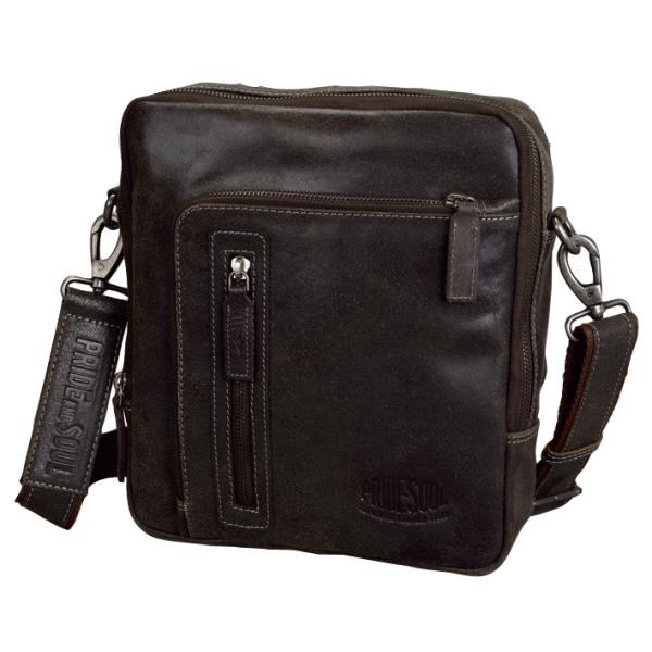 Umhängetasche 'WRETCH', aus Leder, braun PRIDE&SOUL 47193 (4021068471935)
