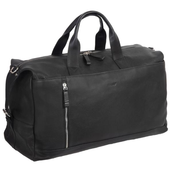 Reisetasche 'Weekender TORO', aus Leder, schwarz Alassio 47033 (4021068470334)