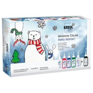 Window Color Set 'Hello Winter' KREUL 42853 (4000798127749)