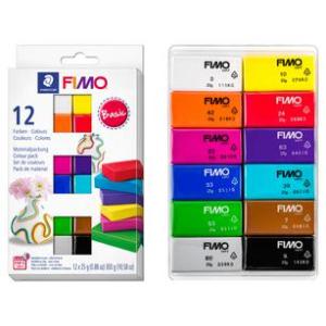 SOFT Modelliermasse-Set 'Pastel', 12er Set FIMO 8023 C12-3 (4007817053423)