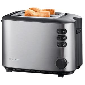 2-Scheiben-Toaster AT 2514, Edelstahl / schwarz SEVERIN (4008146251405)