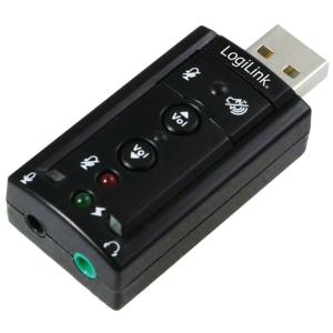 USB 2.0 Audioadapter, 7.1 Soundeffekt LogiLink UA0078 (4260113570524)