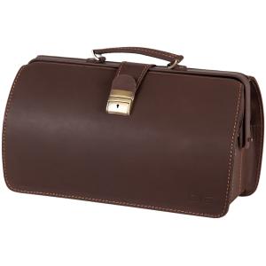 Doktorentasche HESTON, aus Sattelleder, dunkelbraun MIKA 28072222 (4021068016006)