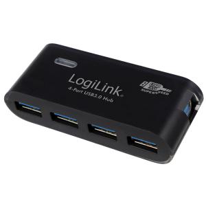 USB 3.0 Hub Super Speed mit Netzteil, 4 Port LogiLink UA0170 (4052792002867)