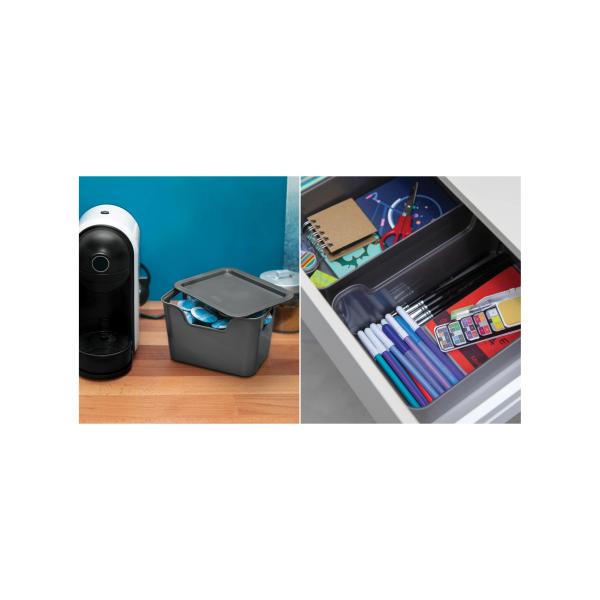 Aufbewahrungsbox Bella L 1,9 L anthrazit 2345290061 (8009404266946)