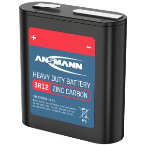 Zink-Kohle Flach-Batterie, 3R12, 4.5 Volt ANSMANN 5013091 (4013674013098)