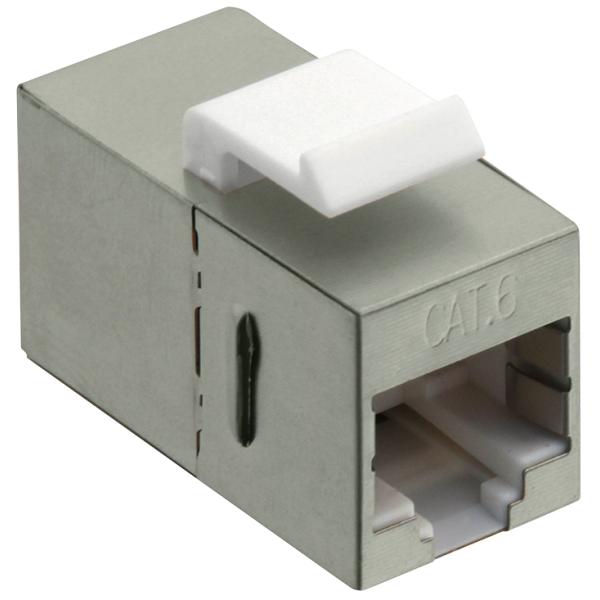 LogiLink Keystone Verbinder Kat.6, Klasse E, geschirmt NK4011 (4052792026856)