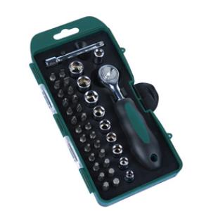 BRÜDER MANNESMANN Steckschlüssel- & Bitsatz, 38-teilig 29891 (4003315712473)