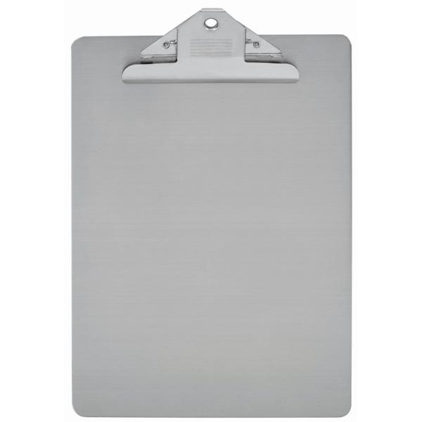 Klemmbrett steel, Edelstahl, DIN A4, silber MAUL 2356495 (4002390079679)