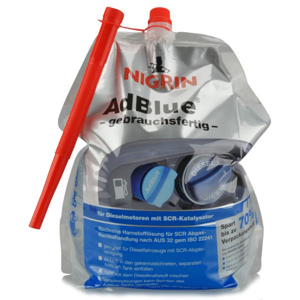 AdBlue Standbeutel, gebrauchsfertig, 5 Liter NIGRIN 73999 (4008153739996)