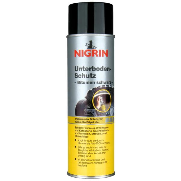 Unterbodenschutz Bitumen, schwarz, 500 ml NIGRIN 74034 (4008153740343)