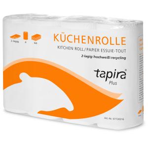 Küchenrolle Plus, 2-lagig, hochweiß Tapira 07730008 (4260339551079)