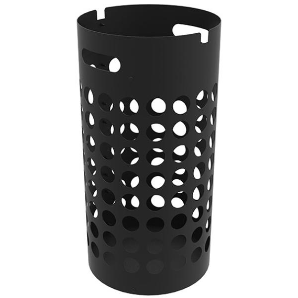 Schirmständer SLIM, aus Kunststoff, grau UNiLUX 400109022 (3595560027866)