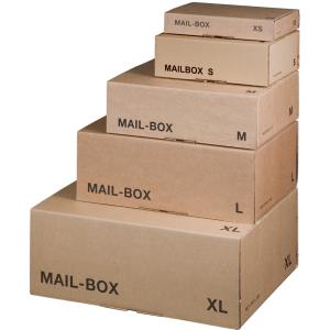 Paket-Versandkarton MAIL BOX, Größe: XL, braun SMARTBOXPRO 212101420 (4250414104467)
