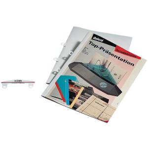 Abheftzunge für Thermobindemappen, aus PVC, weiß GBC IB412356 (0013465412356)