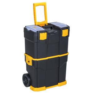 Werkzeugkoffer McPlus Mobile >P< 24, schwarz/ gelb allit 476138 (4005187761382)
