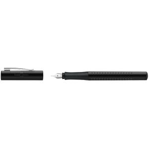 Füller Grip 2010 Feder M schwarz FABER CASTELL 140816 (4005401408161)