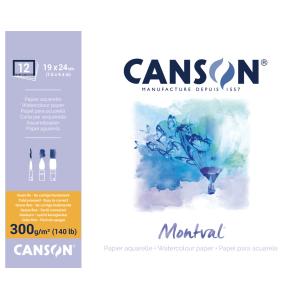 Canson Aquarellblock Montval 19,0 X 24,0 Cm 200006533 (3148950065339)