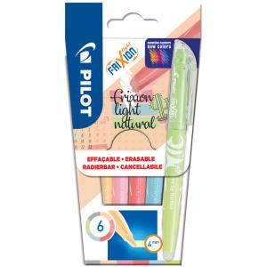 Textmarker FRIXION light Natural, 6er Etui PILOT 572589 (3131910572589)