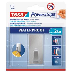 Powerstrips Haken WATERPROOF Large Metall, rechteckig tesa 59779-00000-00 (4042448392770)