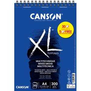 Studienblock XL MIXED MEDIA Textured Aktion, DIN A5 CANSON C40011030500 (3148950018830)