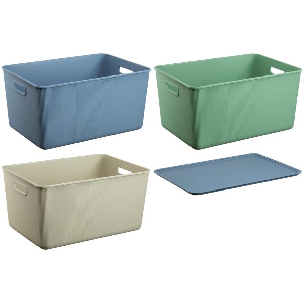 Aufbewahrungsbox AKITA STORAGE L, PP, blau NHG 60850800 (5707672752729)
