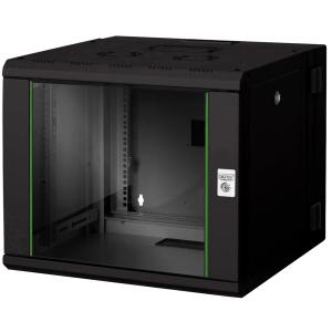 19' Wandverteiler, zweiteilig, schwenkbar, 9 HE DIGITUS DN-19 09-U-3-SW (4016032257752)