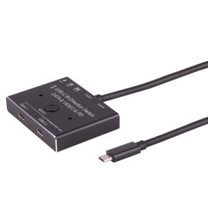 BASIC-S USB-C Umschalter, bidirektional shiverpeaks BS14-01001 (4017538136787)