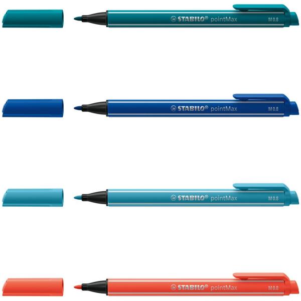 Filzschreiber pointMax 0,8 mm rosarot STABILO 488/56 (4006381503532)