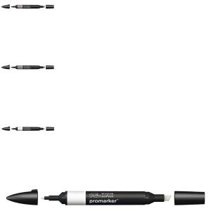 WINSOR & NEWTON Promarker, warm grey 2 LEFRANC BOURGEOIS 020133 (0884955042441)