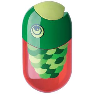 Faber-castell Dosenspitzer Doppelt Fisch Grün 183525 (6933256628602)