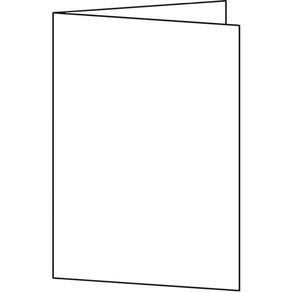 PC-Faltkarten, DIN lang (A4), 185 g/ qm, hochweiß sigel DP810 (4004360930829)