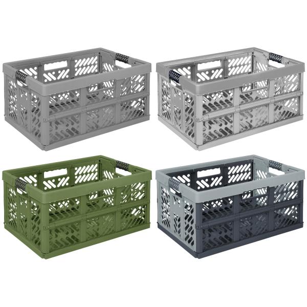 Profi-Klappbox 'ben', 45 Liter, light-silver keeeper 10297160000NN (4052396121667)