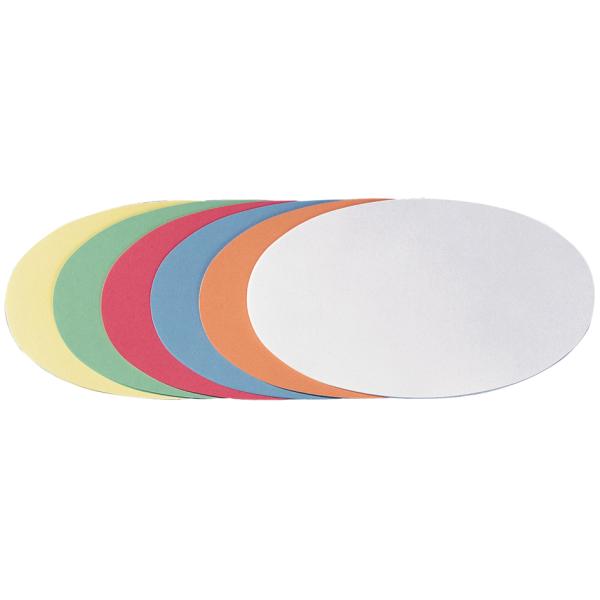 Moderationskarten Ovale, 110 x 190 mm, hellblau FRANKEN UMZ 1119 18 (4016946055840)