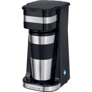 Kaffeemaschine to go KA 3733, schwarz/ silber CLATRONIC 263881 (4006160638813)