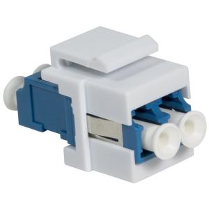 LogiLink LWL Kupplung, 2x LC-Duplex, Multimode, aquablau NK0031 (4052792040708)