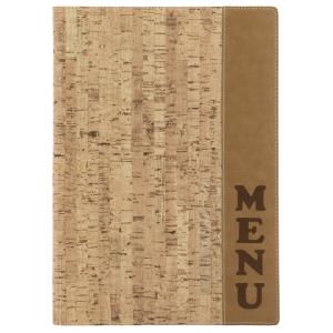 Speisekarten-Mappe DESIGN CORK, DIN A4, beige Securit MC-DRA4-CORK (8717624247019)