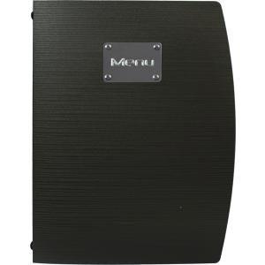 Speisekarten-Mappe 'RIO', A5, schwarz Securit MC-RCA5-BL (8719075286036)