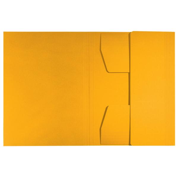 Jurismappe Recycle, DIN A4, Karton 430 g/ qm, gelb LEITZ 39060015 (4002432130719)