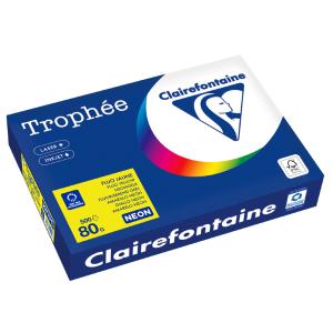 Multifunktionspapier Trophee, A4, neonorange Clairefontaine 2978C (3329680297805)