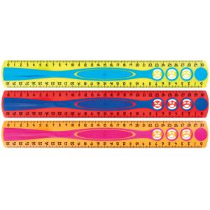 Flachlineal Kidy Grip, 300 mm, aus Kunststoff Maped 278610 (3154142786104)
