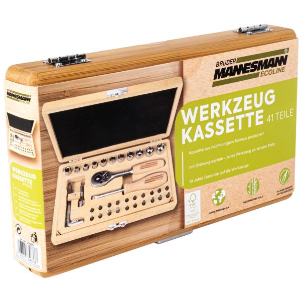 ECOLINE Werkzeug-Satz, 41-teiliger Koffer BRÜDER MANNESMANN M29000 (4003315846338)